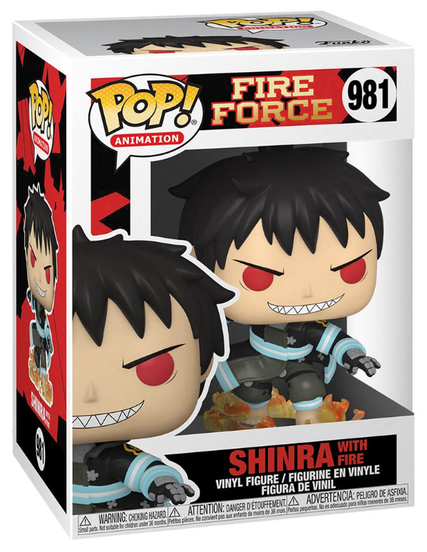 Funko POP! Animation: Fire Force - Shinra with Fire #981