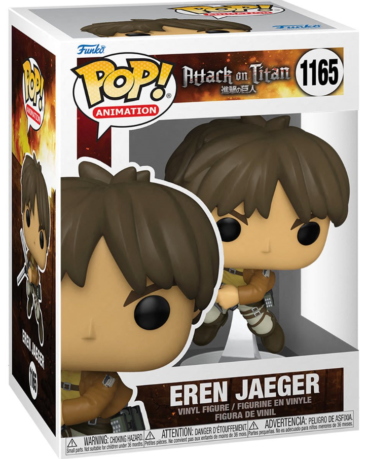 Funko POP! Animation: Attack on Titan - Eren Jaeger #1165