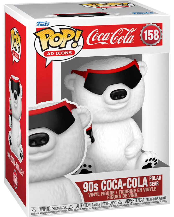 Funko POP! Ad Icons: Coca-Cola - 90s Coca-Cola Polar Bear #158