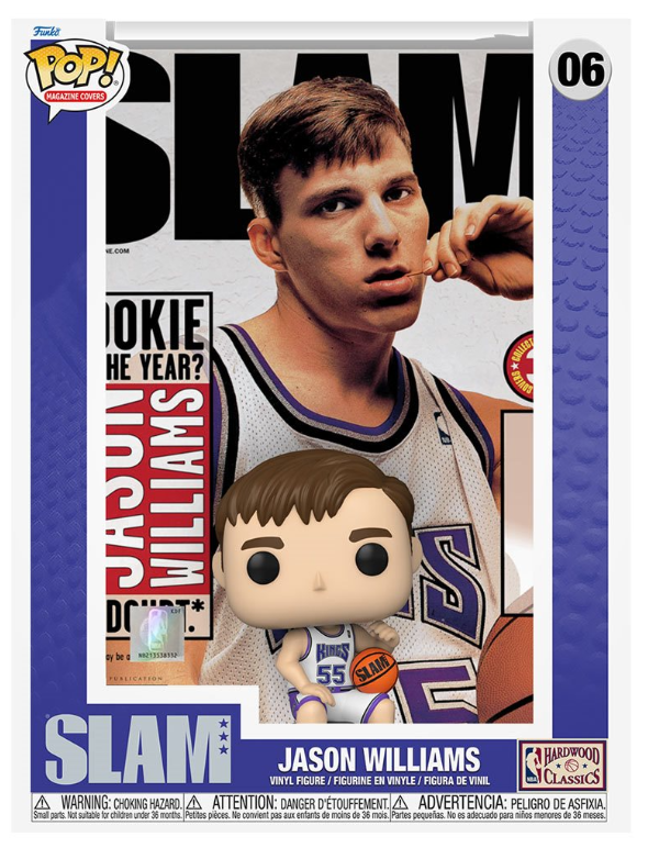 Funko POP! Magazine Covers: SLAM - Jason Williams #06 (With Case)