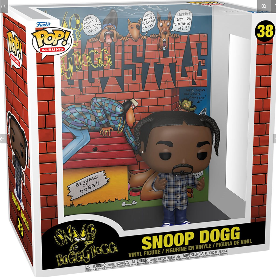 Funko POP! Albums - Snoop Doggy Dogg - Snoop Dogg #38 (Cover Art) (with Case)