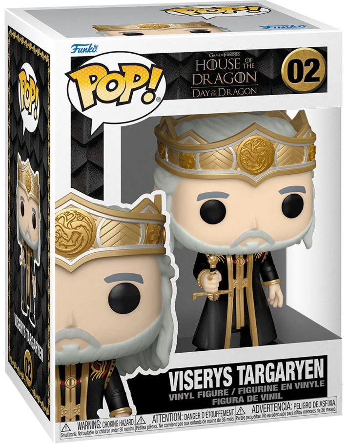 Funko POP!: House of the Dragon Day of the Dragon - Viserys Targaryen #02
