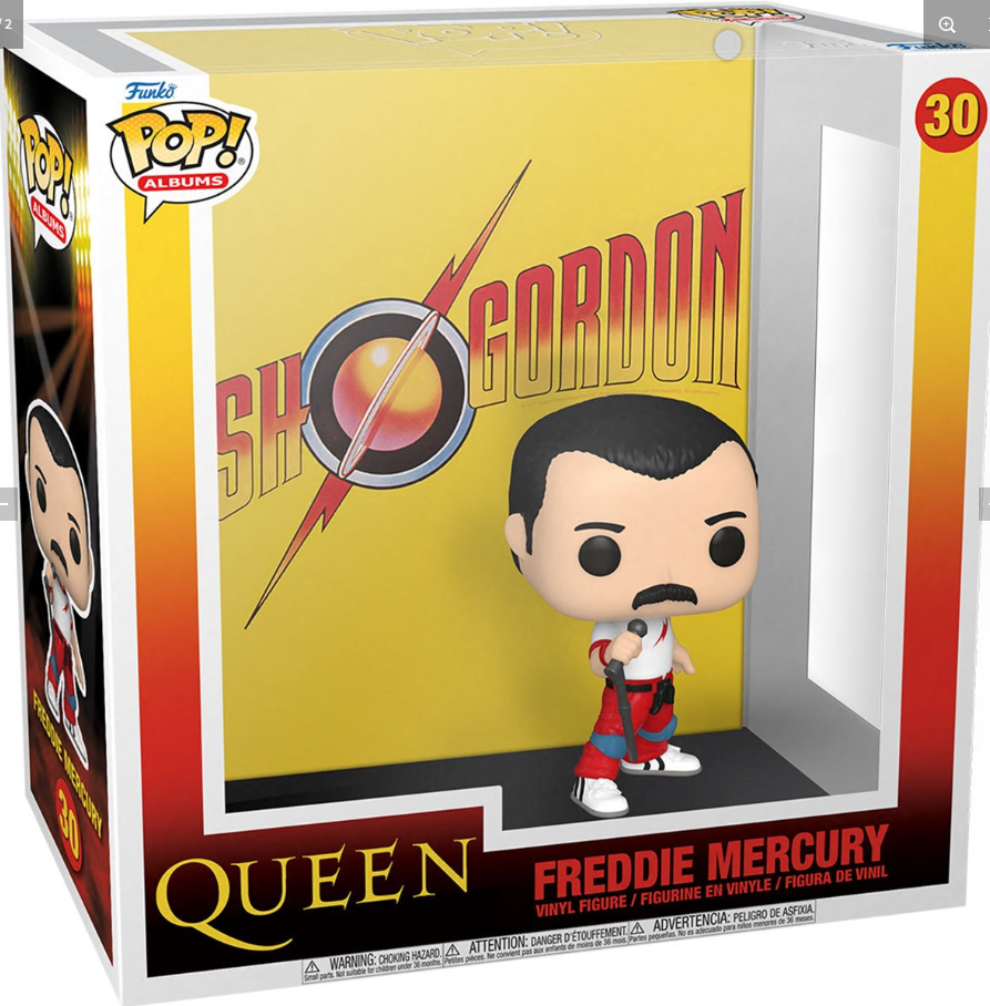 Funko POP! Albums: Queen - Freddy Mercury #30 (Flash Gordon) (With Case)