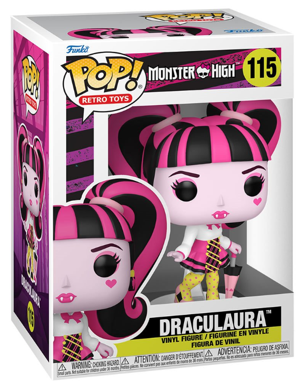 Funko POP! Retro Toys: Monster High - Draculaura #115