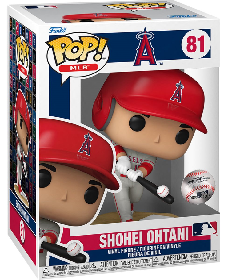 Funko POP! MLB: Angels - Shohei Ohtani (Alternate Uniform) #81