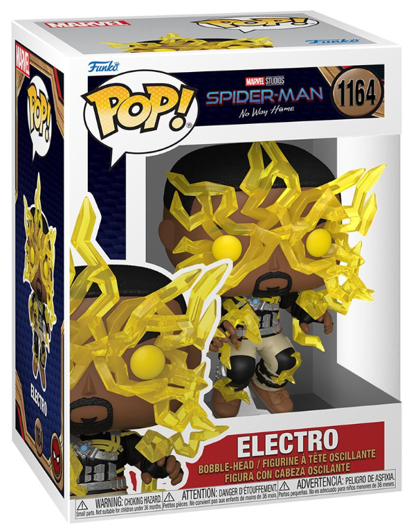Funko POP!: Spider-Man No Way Home - Electro #1164 (Finale)