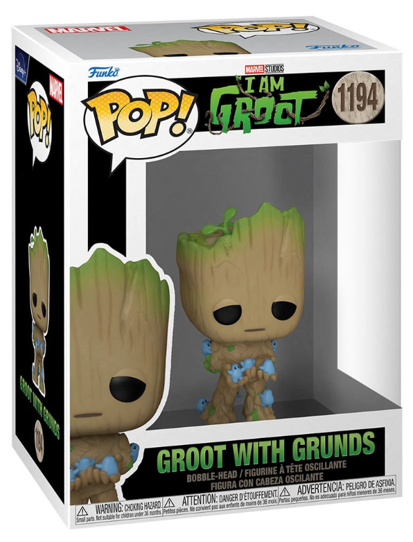 Funko POP!: I Am Groot - Groot with Grunds #1194