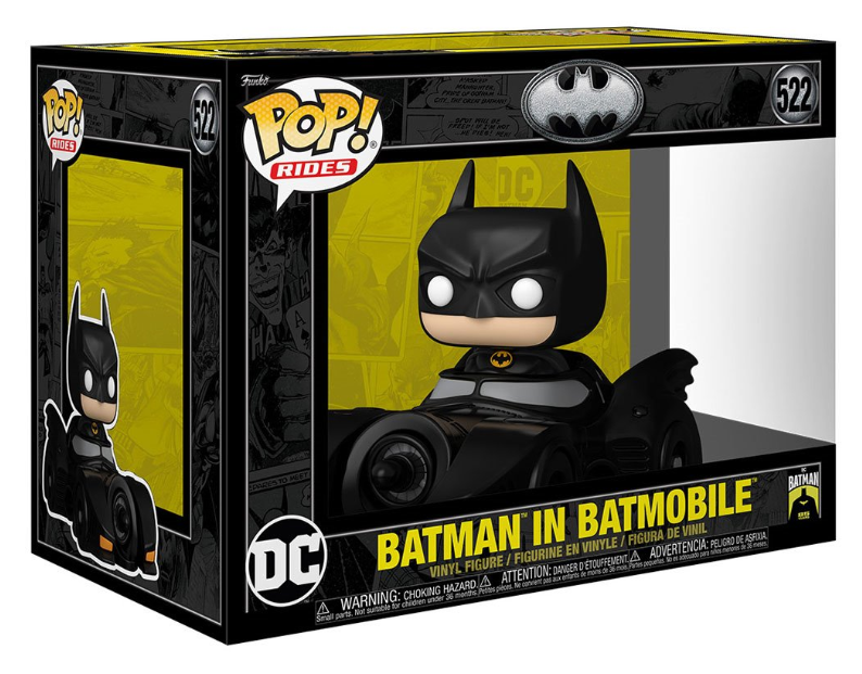 Funko POP! Rides: Batman - Batman in Batmobile #522 (85th Anniversary) (Deluxe)