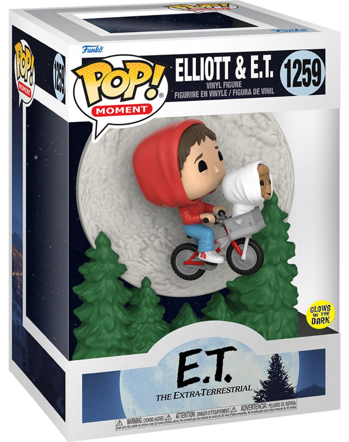 Funko POP! Moment: E.T. - Elliott and E.T. #1259 (Glows-in-the-dark)