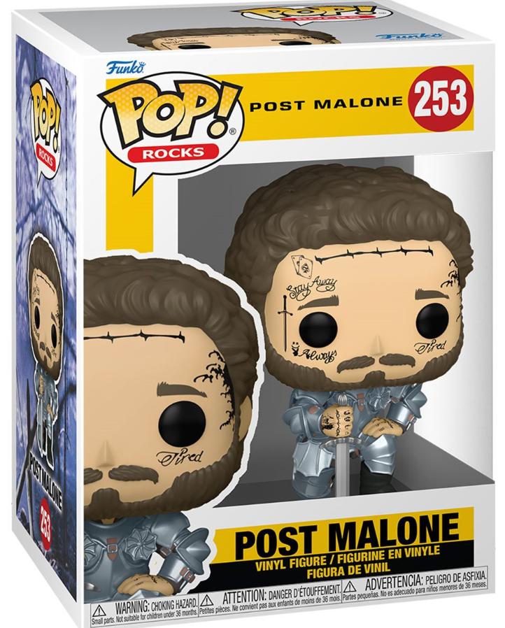Funko POP! Rocks: Post Malone - Post Malone #253