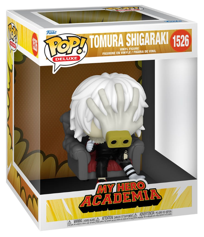 Funko POP! Deluxe: My Hero Academia - Tomura Shigaraki #1526 (in Chair)