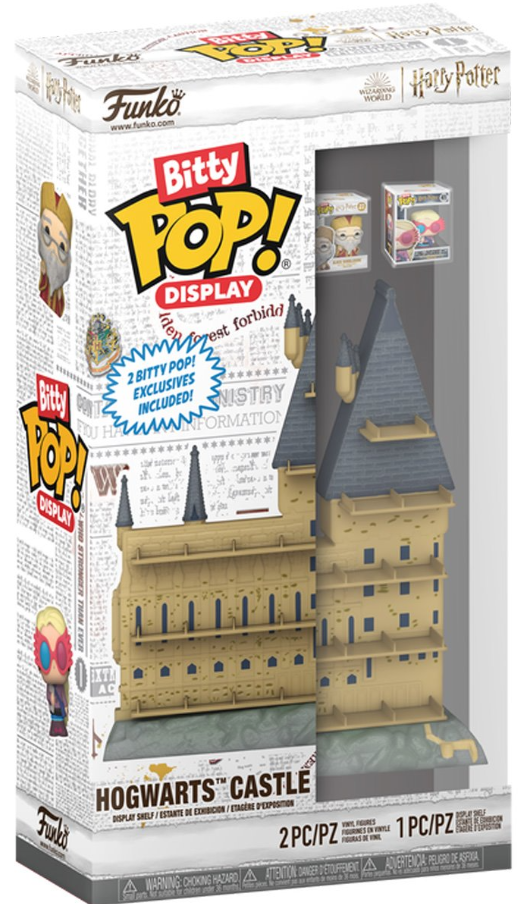 Funko Bitty POP! Display: Harry Potter - Hogwarts Castle Display Shelf