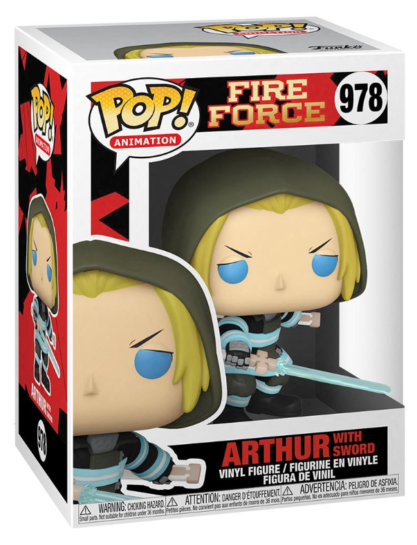 Funko POP! Animation: Fire Force - Arthur with Sword #978