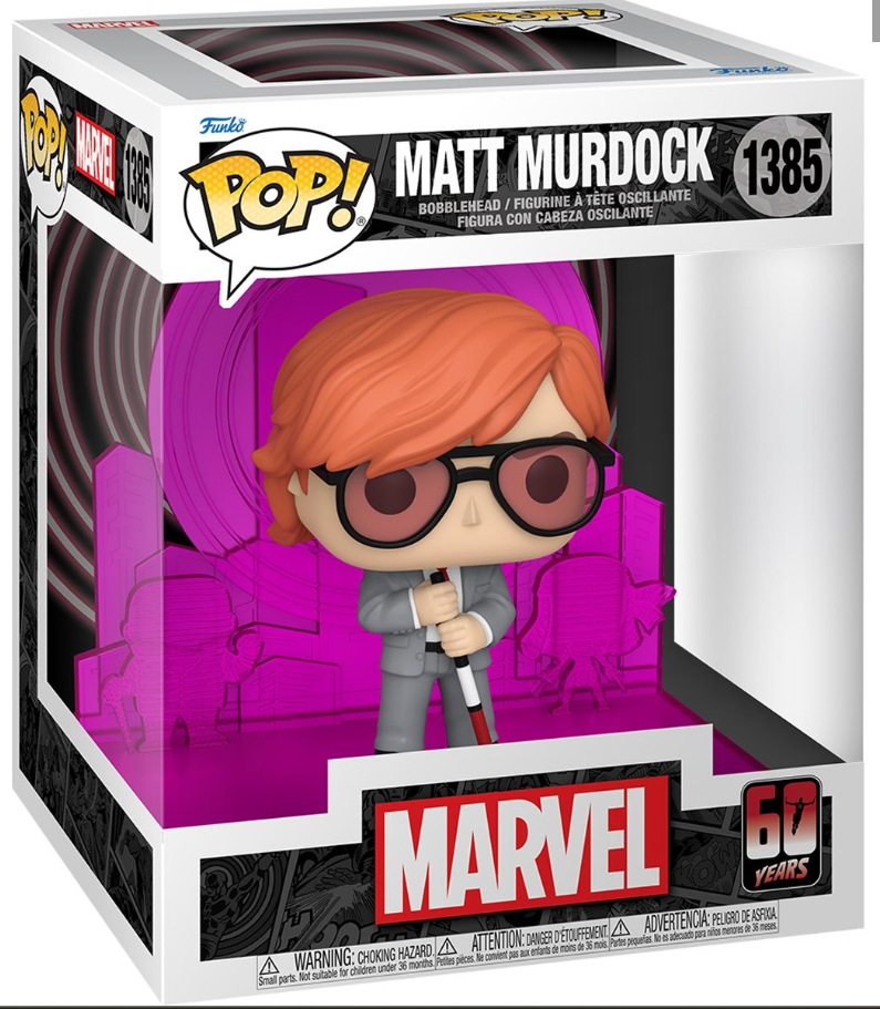 Funko POP!: Marvel - Matt Murdock #1385 (with Radar) (60 Years) (Daredevil )