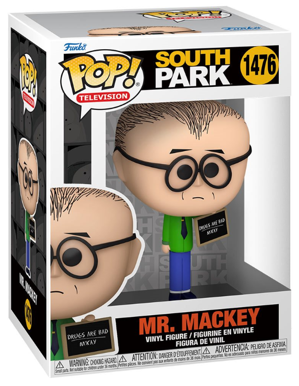 Funko POP! Television: South Park - Mr. Mackey #1476 (with Sign)