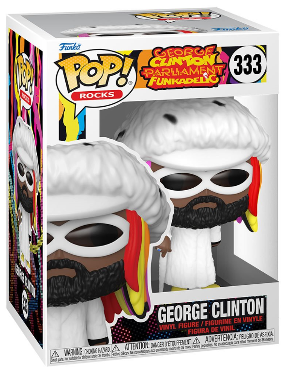 Funko POP! Rocks: George Clinton Parliament Funkadelic - George Clinton #333