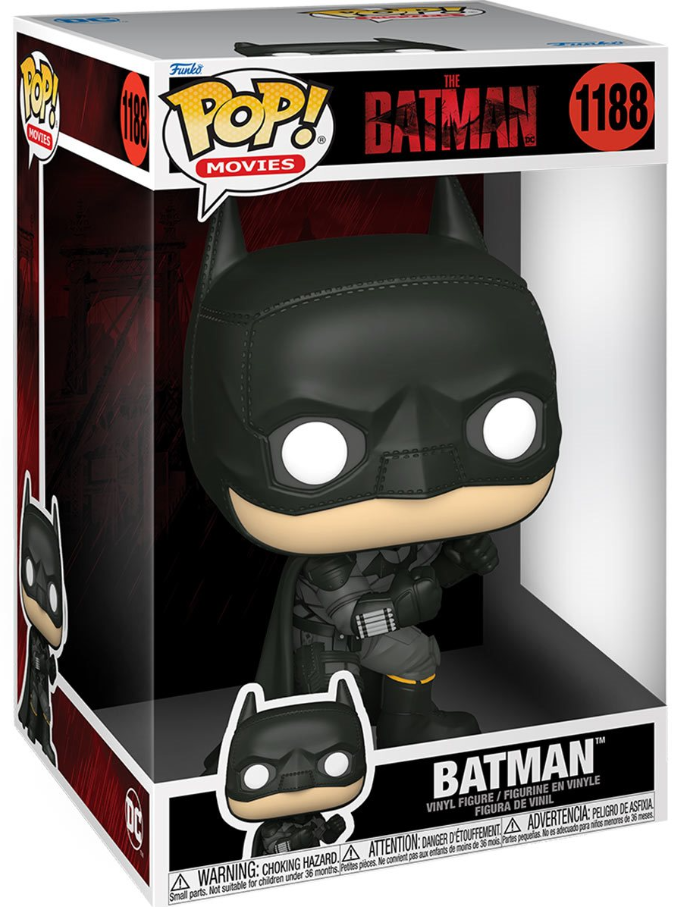 Funko POP! Movies: Batman - The Batman #1188 (10-inch)