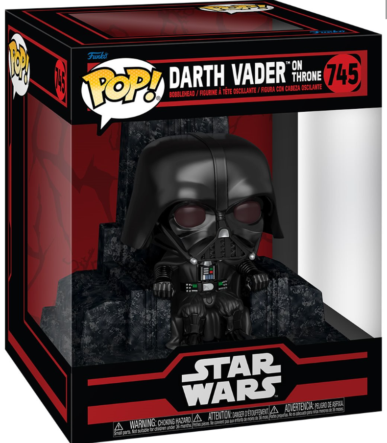 Funko POP!: Star Wars - Darth Vader on Throne #745 (Dark Side)