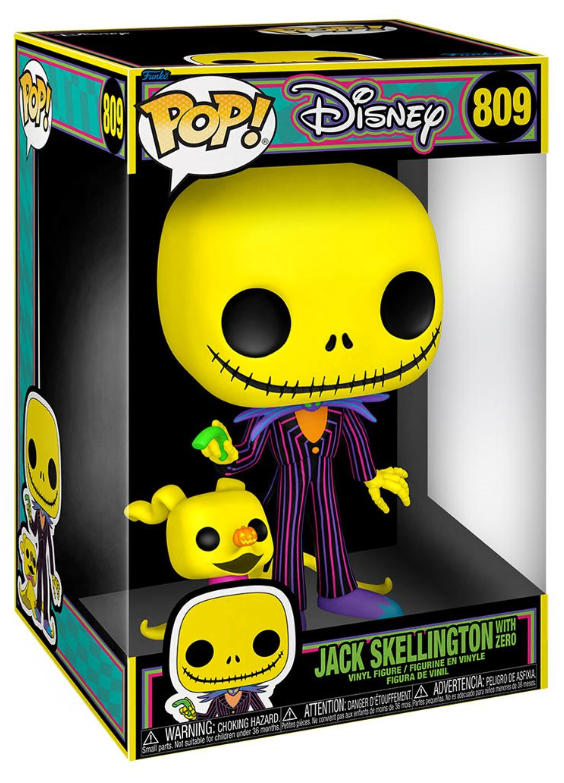 Funko POP!: Disney - Jack Skellington with Zero #809 (10-Inch)
