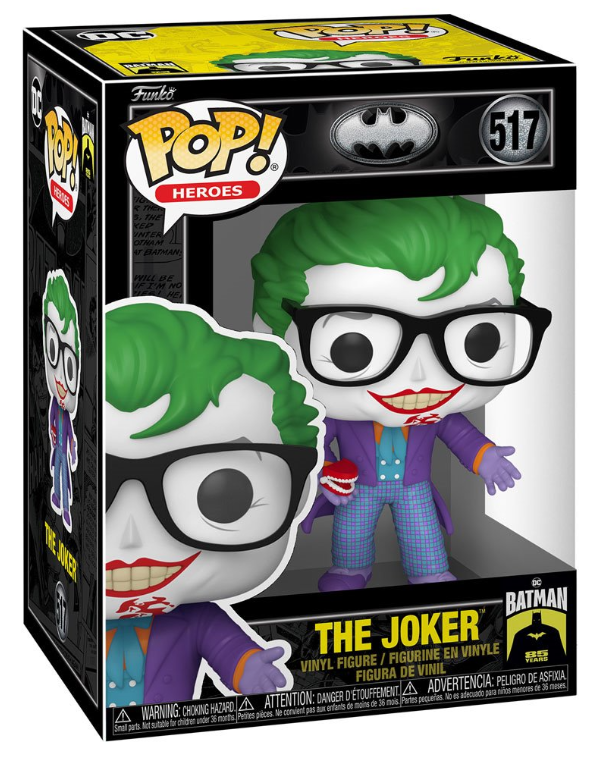 Funko POP! Heroes: Batman - The Joker #517 (with Teeth) (85th Anniversary)