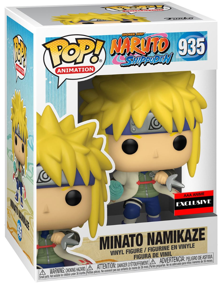 Funko POP! Animation: Naruto Shippuden - Minato Namikaze #935 (Rasengan) (Limited Glow Chase Edition) (AAA Anime Exclusive)
