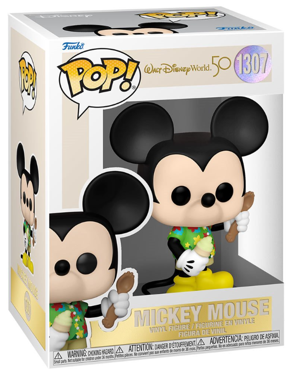 Funko POP!: Walt Disney World - Mickey Mouse #1307 (50th Anniversary)