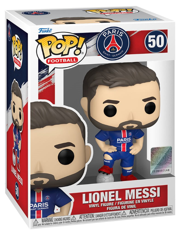Funko POP! Football: Paris Saint-Germain - Lionel Messi #50