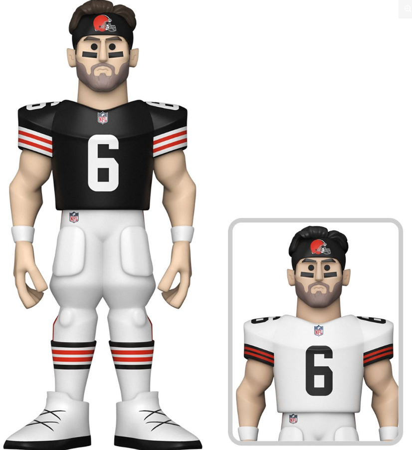 Funko: Gold - Baker Mayfield (NFL) (Browns) (Premium) (Chase) 5-inch