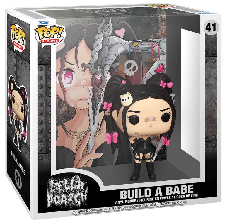 Funko POP! Albums: Bella Poarch - Build A Babe #41  (Cover Art) (with Case)