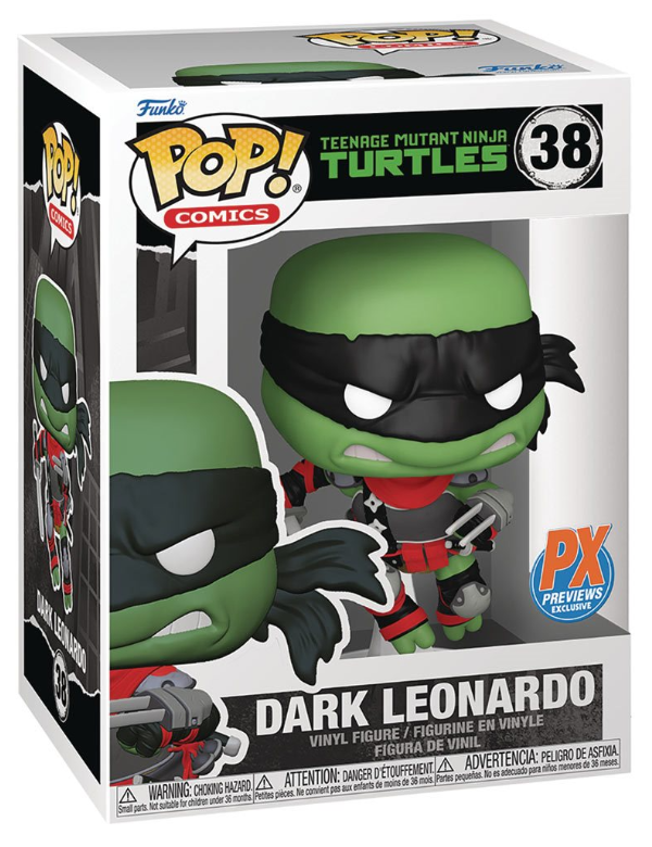 Funko POP! Comics: Teenage Mutant Ninja Turtles - Dark Leonardo #38 (PX Previews Exclusive)
