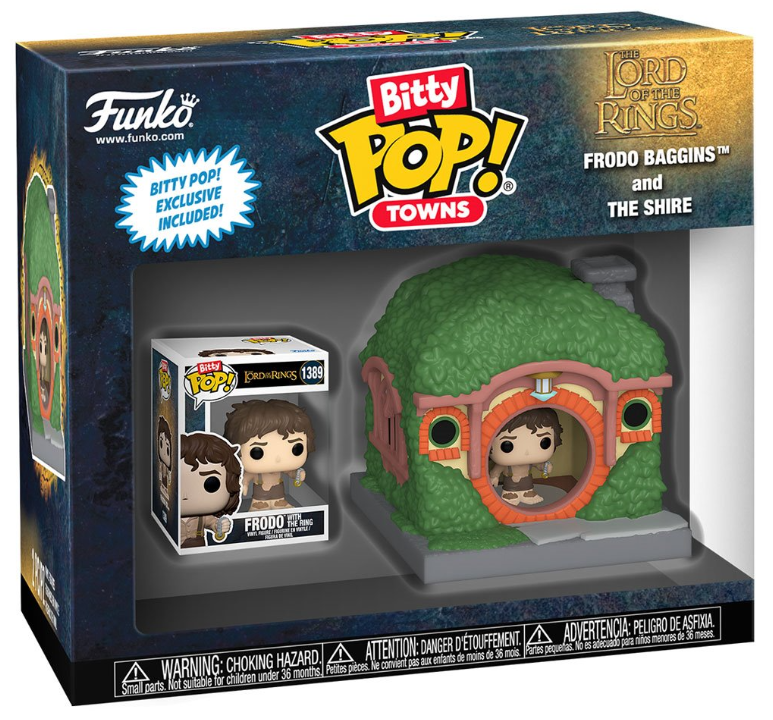 Funko Bitty POP! Towns: The Lord of the Rings - Frodo Baggins and The Shire