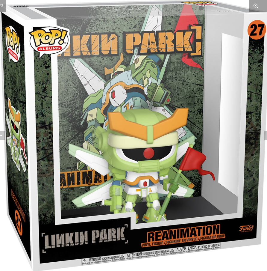 Funko POP! Albums: Linkin Park - Reanimation #27 (With Case)