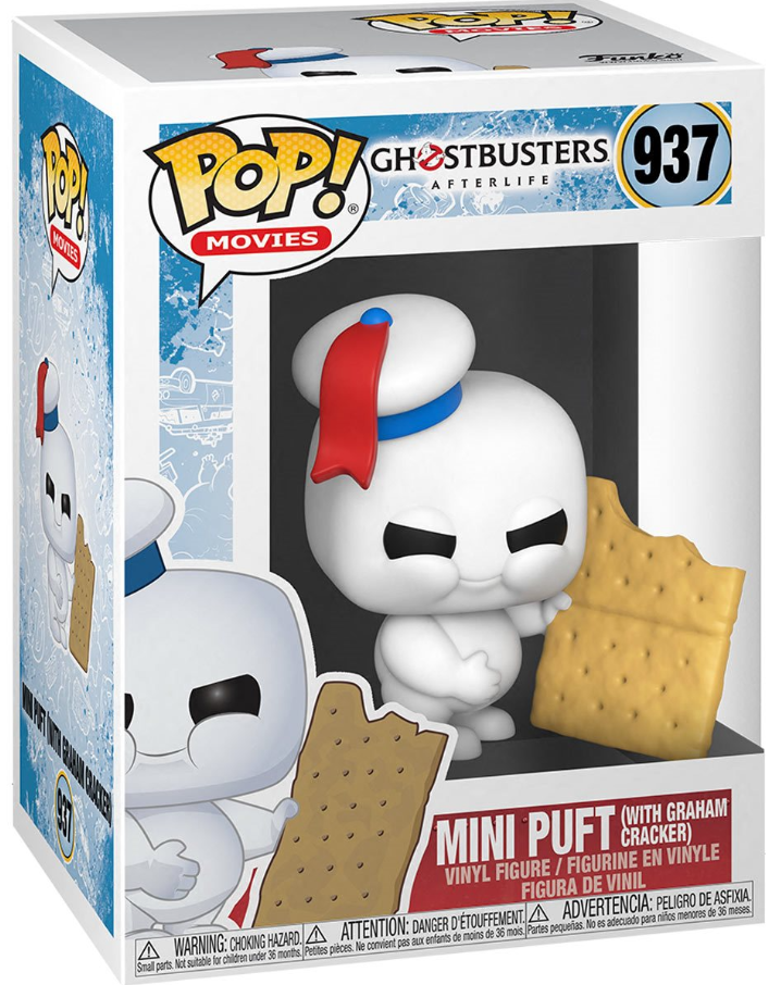 Funko POP! Movies: Ghostbusters Afterlife - Mini Puft with Graham Cracker #937