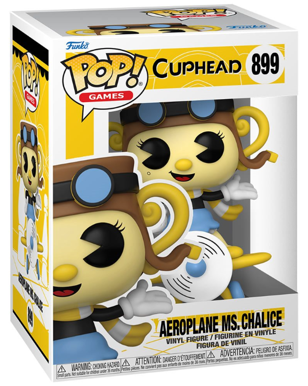Funko POP! Games: Cuphead - Aeroplane Ms. Chalice #899