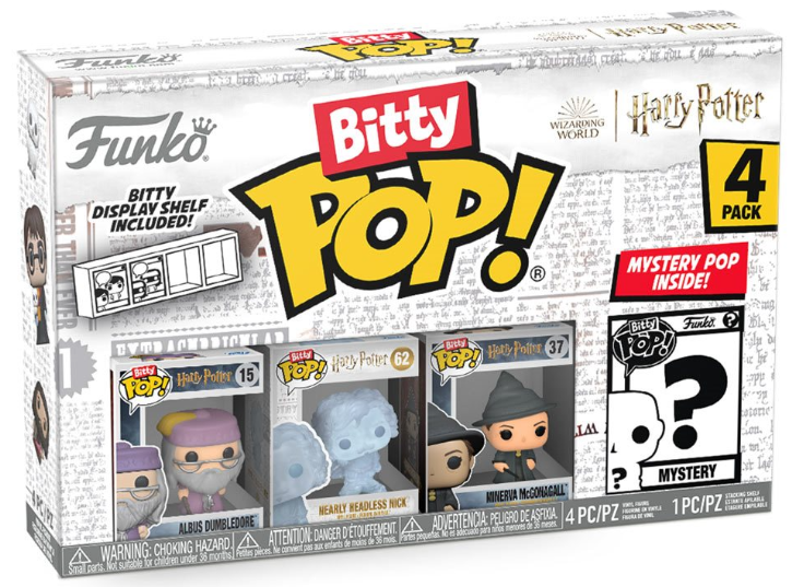 Funko Bitty POP!: Harry Potter - Dumbledore Mini-Figure 4-Pack