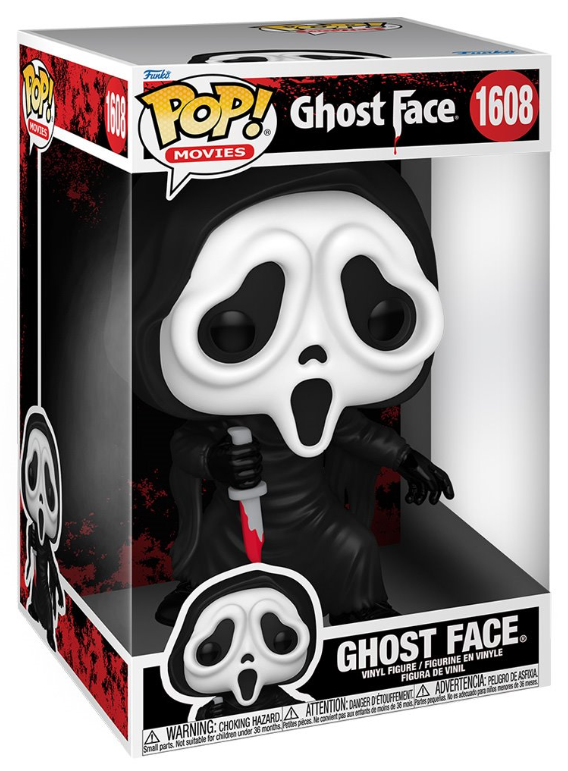 Funko POP! Movies: Ghost Face - Ghost Face #1608 (with Knife) (Jumbo)