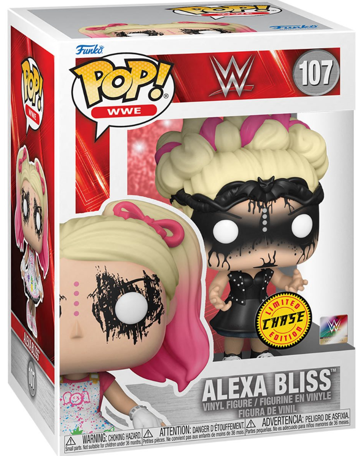 Funko POP! WWE: WWE - Alexa Bliss #107 (WrestleMania 37) (Limited Chase Edition)