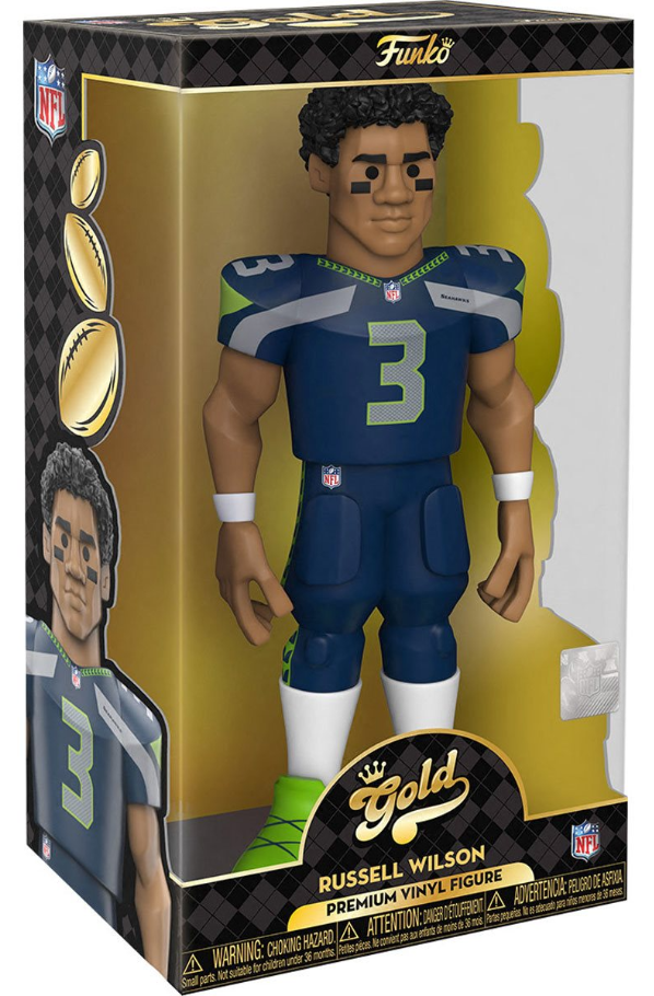 Funko: Gold - Russell Wilson (NFL) (Seahawks) (Premium) (Chase) 12-inch