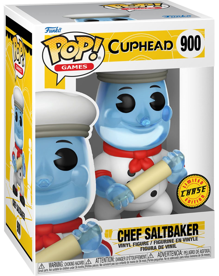 Funko POP! Games: Cuphead - Chef Saltbaker #900 (Limited Chase Edition)