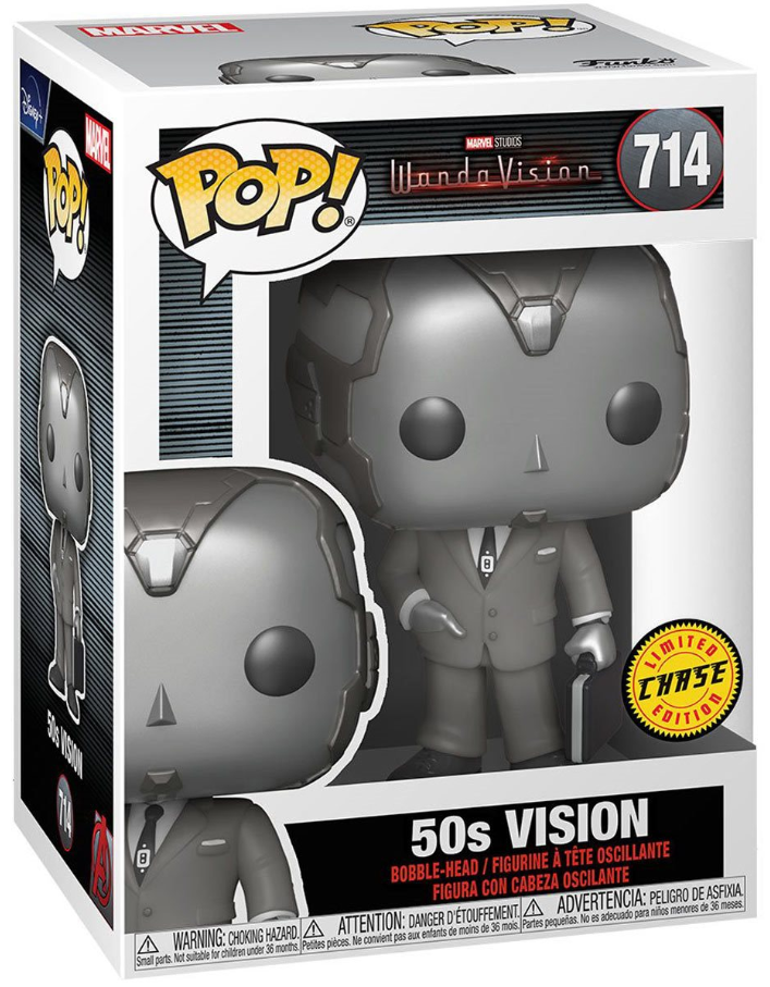 Funko POP!: WandaVision - 50s Vision #714 (Limited Chase Edition)