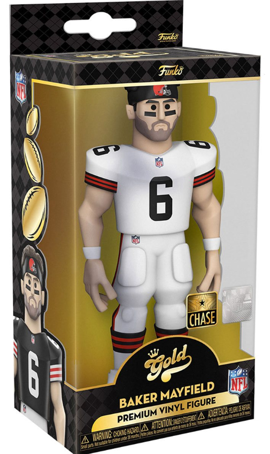 Funko: Gold - Baker Mayfield (NFL) (Browns) (Premium) (Chase) 5-inch