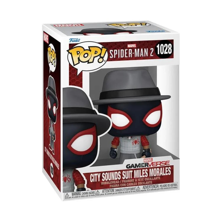 Funko Pop! Games: Spider-Man 2 - City Sounds Suit Miles Morales - #1028