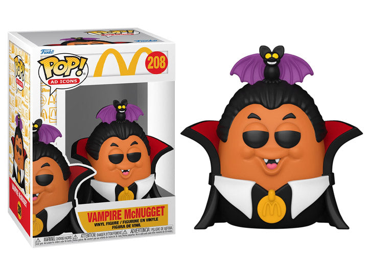 PRESALE | Funko POP! Ad Icons: McDonalds - Vampire McNugget #208 Vinyl Figures