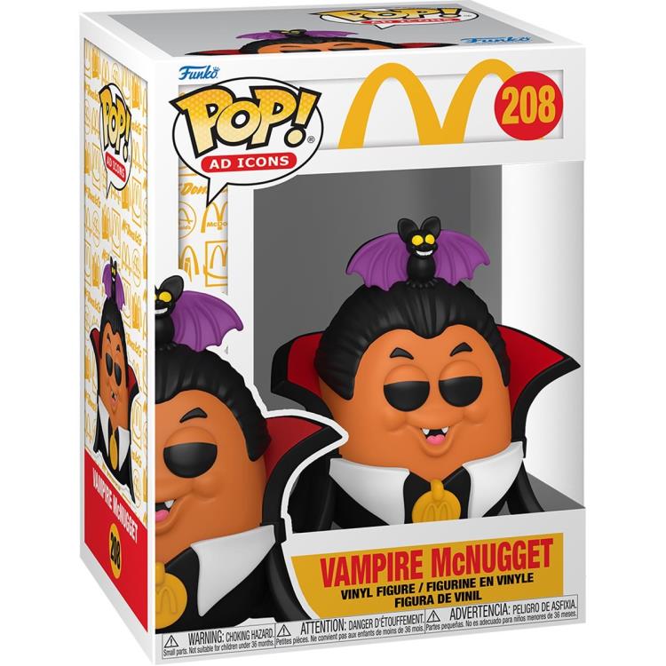 PRESALE | Funko POP! Ad Icons: McDonalds - Vampire McNugget #208 Vinyl Figures