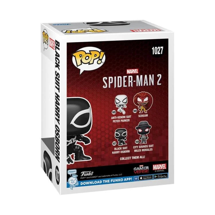 Funko Pop! Games: Spider-man 2 - Black Suit Harry Osborn - #1027