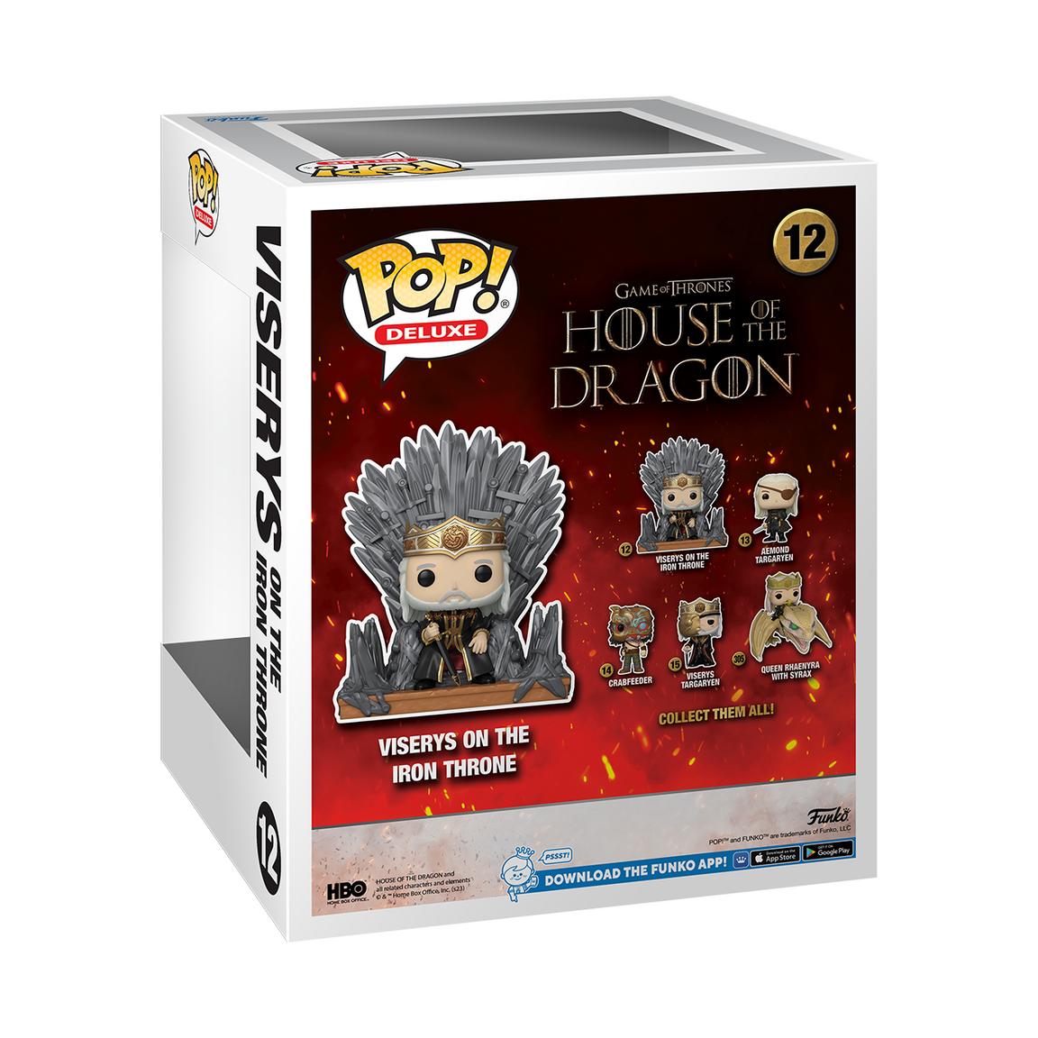 PRESALE | Funko POP! Deluxe: Game of Thrones: House of the Dragon - Viserys Targaryen #12 Vinyl Figures