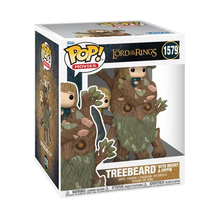 PRESALE | Funko POP - Movies: The Lord of the Rings - Treebeard with Merrry and Pippin - Vinyl Figure #1579