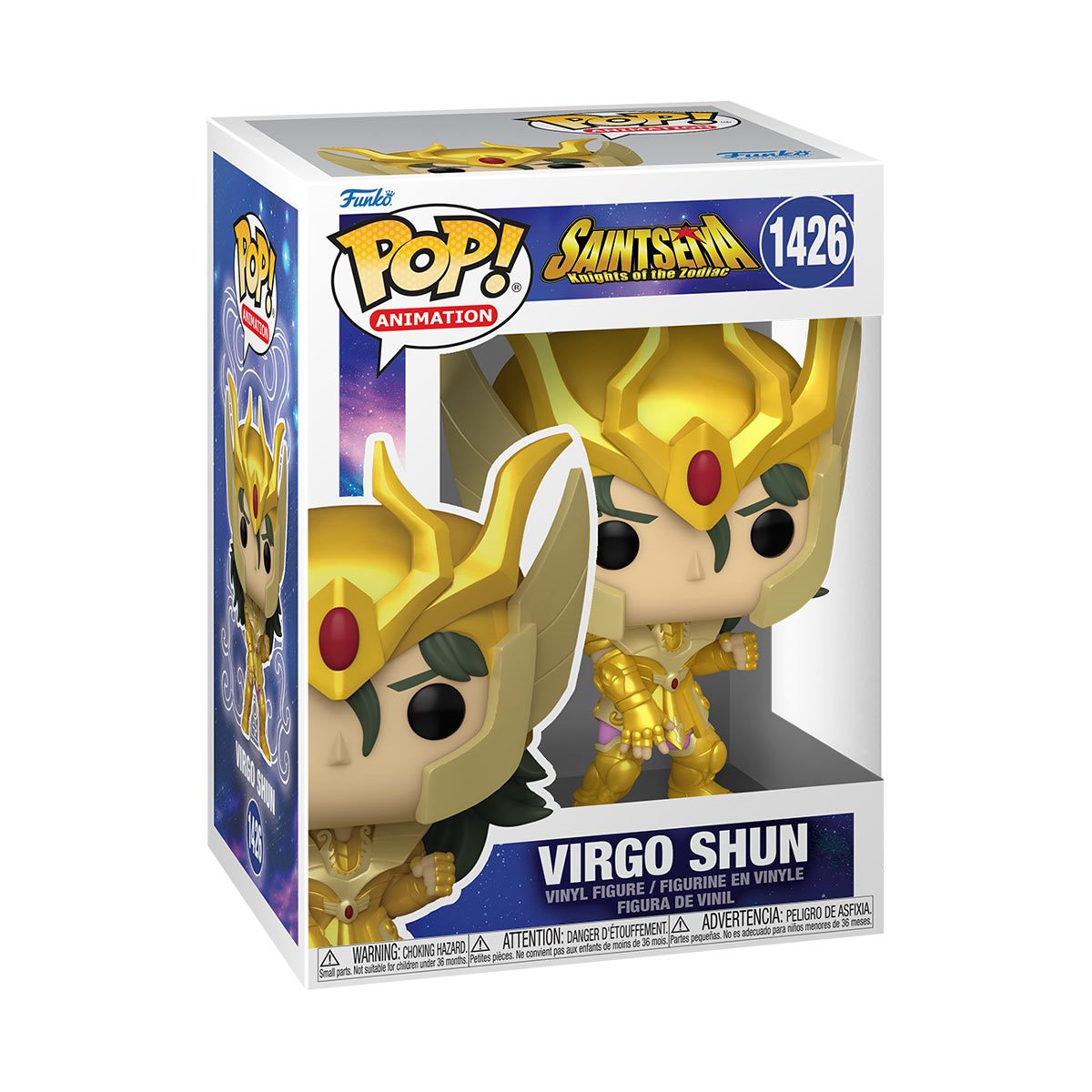 PRESALE | Funko POP! Animation: Saint Seiya - Gold Virgo Shun #1426 Vinyl Figures