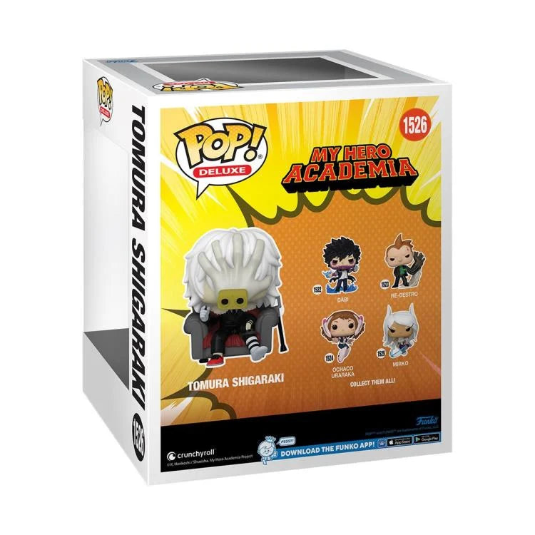 PRESALE | Funko POP - Deluxe: My Hero Academia - Tomura Shigaraki (in Chair) #1526 Vinyl Figures