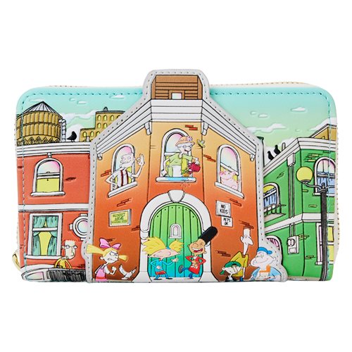 Hey Arnold! House Zip-Around Wallet [Loungefly]
